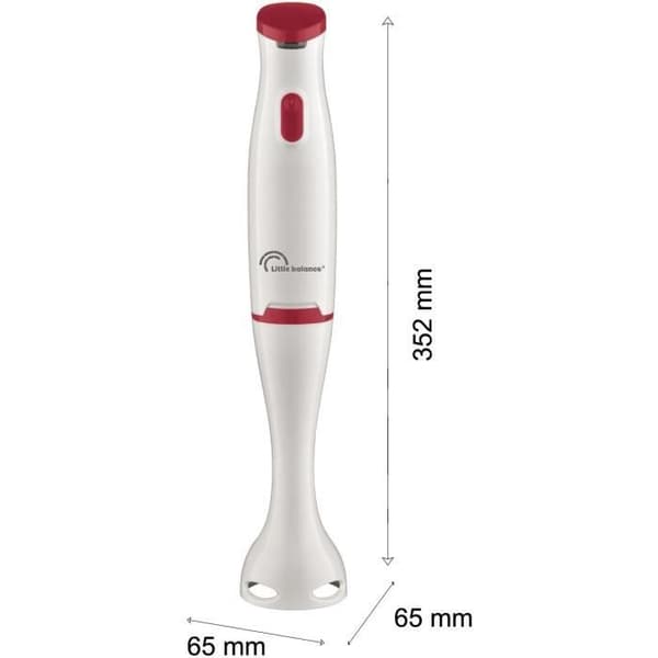 LITTLE BALANCE 8703 Easy Soup stavmixer - soppor, smoothies, såser, kompotter - Stänkskydd