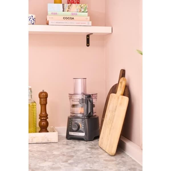 KENWOOD FDP31.020GY Monitoimikone - 2 nopeutta + pulssi - 800 W - 2,1 litran kulho + lisävarusteet