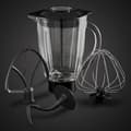 Miniatyrbillede 4 af 4: Køkkenrobot - RUSSELL HOBBS - Desire 23480-56 - 1000 W - 5 l skål - 10 hastigheder - 1,5 l blenderskål
