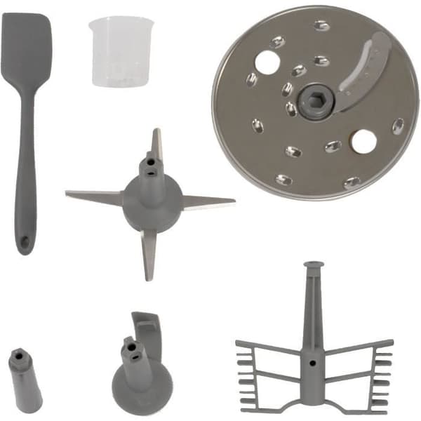 Super Cooker Multifunktionsrobot - LIVOO DOP219W - 12 hastigheder - 3,5L skål i rustfrit stål - 1000W - Hvid