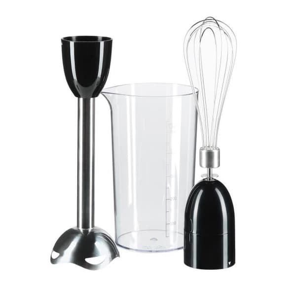 CONTINENTAL EDISON CEHB01 Sort Stavblender - 400W - 550ml Målebæger - 2 Hastighed