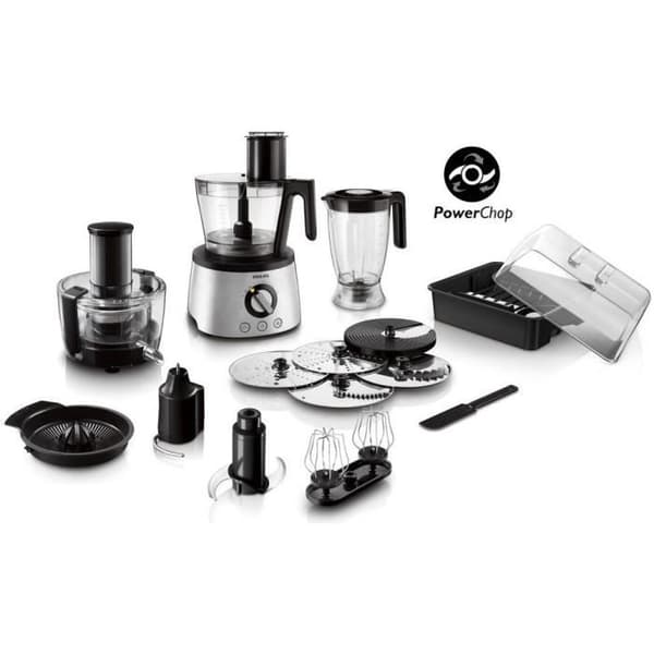 6-in-1-monitoimikone - PHILIPS - HR7778/00 - 1300 W - 3,4 L - Ruostumaton teräs