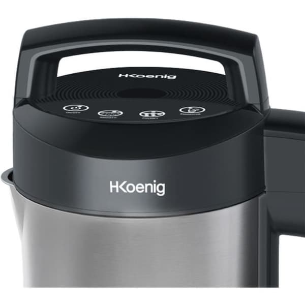 Lämmitystehosekoitin - H.Koenig - MXC20 - 850 W - 1,1 L - Ruostumaton teräs - 2 kypsennysohjelmaa - musta