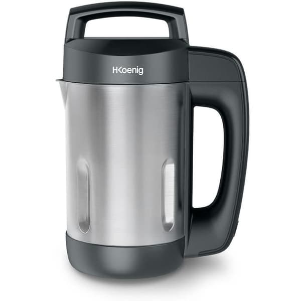 Varmeblender - H.Koenig - MXC20 - 850 W - 1,1 L - Rustfrit stål - 2 tilberedningsprogrammer - sort