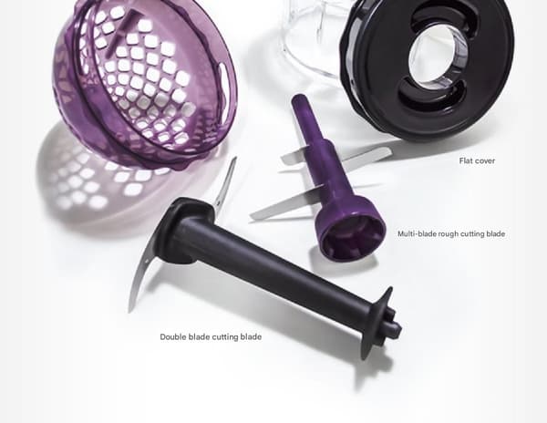 Philips HR2505 multifunktionel foodprocessor til husholdningen: nem forarbejdning af frugt og grøntsager, lille, praktisk og effektiv
