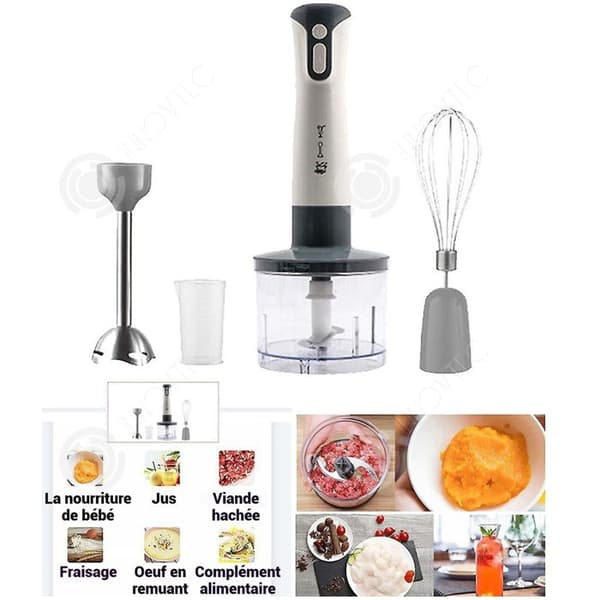 INN Stavmixer 2000w 500ml 5 i 1 handmixer stavmixer blender purémixer för att blanda/hacka/göra juice