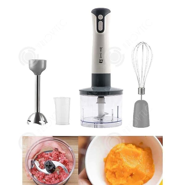 INN Stavmixer 2000w 500ml 5 i 1 handmixer stavmixer blender purémixer för att blanda/hacka/göra juice