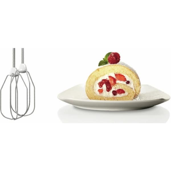 Mixer - BOSCH CleverMixx - 400W - 4 hastigheter + Pulse - 2 vispar + 2 knådare av rostfritt stål