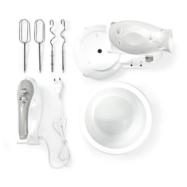 Nedis stavmixer | KAHM110CWT | Grå / Vit