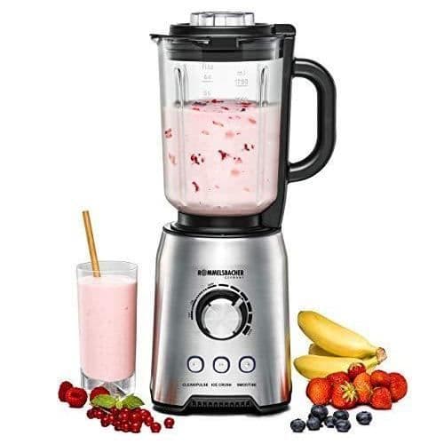ROMMELSBACHER MX 1250 Blender 1200 rostfritt stål 1,75 l