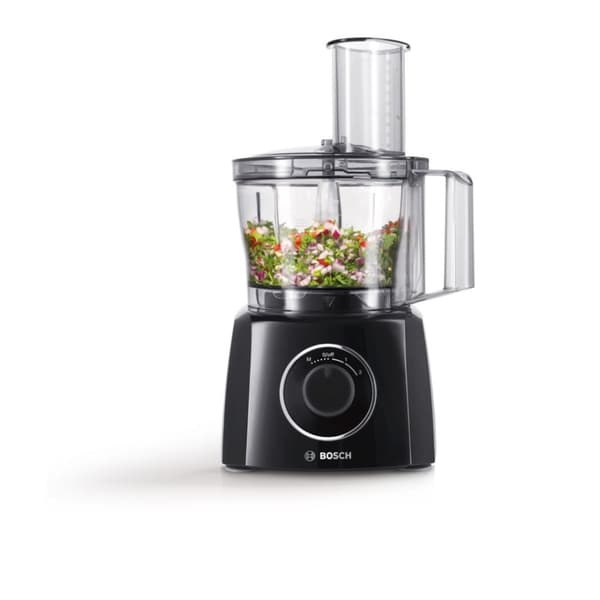 Bosch MCM3201B matberedare 800 W 2,3 L Svart, Transparent