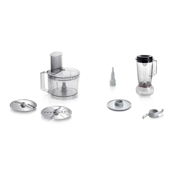Bosch MCM3201B matberedare 800 W 2,3 L Svart, Transparent