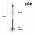 Miniatyrbild 1 av 2: Glasmixer Braun 0X22111470 450 W 600 ml