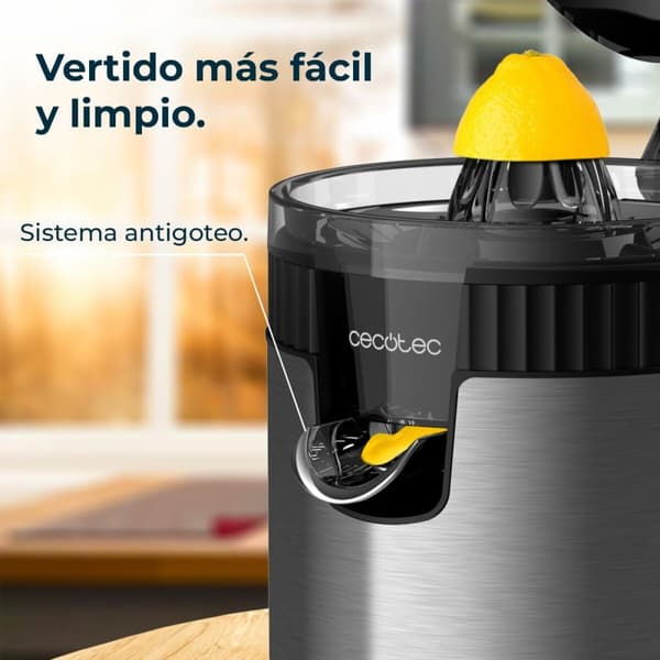Elektrisk juicer Cecotec Xqueeze RetroJuice 600 600 W Stål