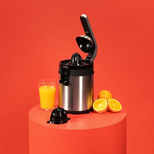 Elektrisk Juicepress Cecotec Xqueeze RetroJuice 600 600 W Stål