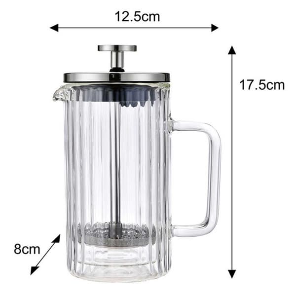 ZAPARZACZ TŁOKOWY TILL Kaffe/Te TERMISK 350ml KLAUSBERG KB-7756