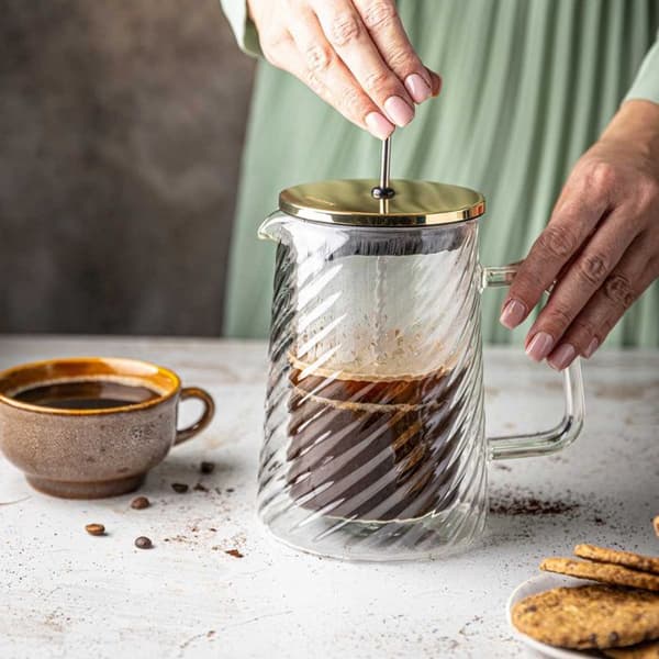 ZAPARZACZ TŁOKOWY TILL KAFFE/TE TERMISK 600ml KLAUSBERG KB-7766