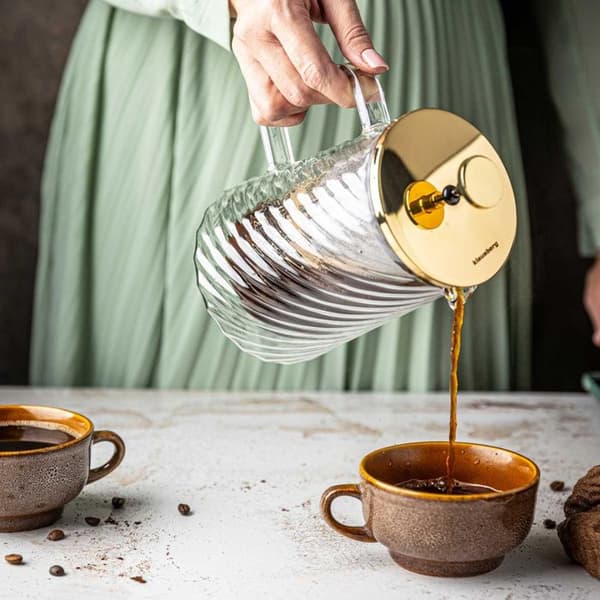 ZAPARZACZ TŁOKOWY TILL KAFFE/TE TERMISK 600ml KLAUSBERG KB-7766