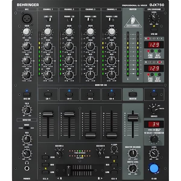 DJX 750 DJ mixer