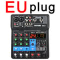 Miniatyrbillede 2 af 2: Mixerpult, 4 kanaler, indbygget Bluetooth,EU STIK