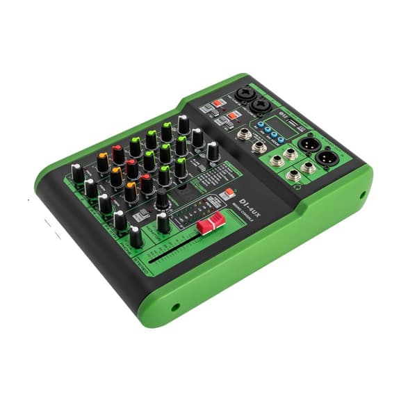 Audio Mixer, 99DSP Reverb-effekter, Bluetooth 5.0-anslutning,DI-4UX