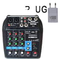 Miniatyrbild 1 av 2: Bärbar ljudmixer, Bluetooth-anslutning, USB-inspelning på dator,A4 EU-kontakt