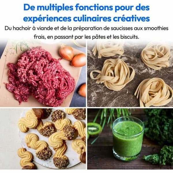Foodprocessor Medion MD18430 Sort 1200 W 5 L
