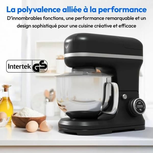 Foodprocessor Medion MD18430 Sort 1200 W 5 L