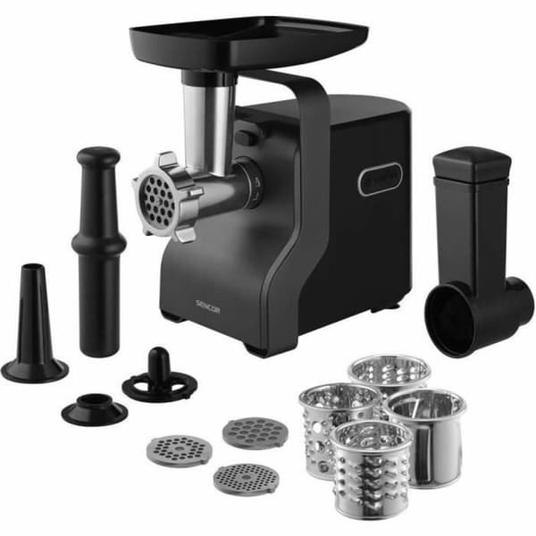 Kødhakker Sencor SMG 5400BK Sort Rustfrit stål