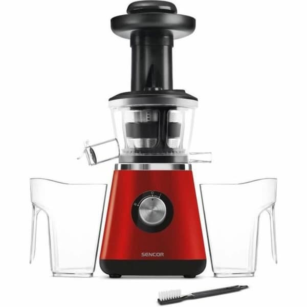 Elektrisk Juicer Sencor SSJ 4042RD Svart Rød 60 W