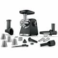 Miniatyrbilde 1 av 6: Kjøttkvern BOSCH Serie 6 MFWS660B Svart Metall Rustfritt stål Plast 500 W