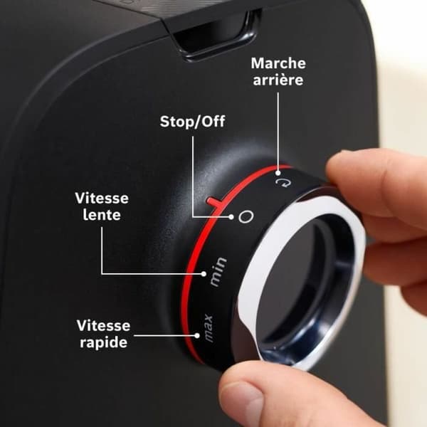 Kødhakker BOSCH Serie 6 MFWS660B Sort Metal Rustfrit stål Plastik 500 W