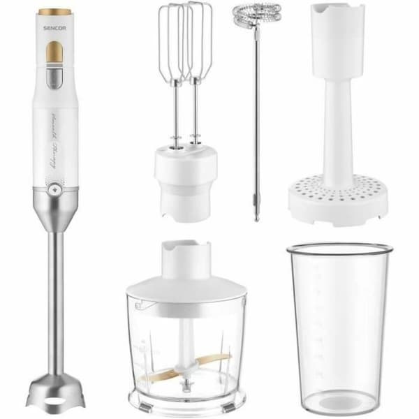 Håndblender Sencor SHB 6441WH Hvid