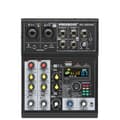 Miniatyrbild 1 av 2: Mixerbord, 4 kanaler, Bluetooth-anslutning, Svart EU-kontakt