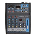 Miniatyrbild 1 av 4: DJ-ljudmixer, 4 kanaler, Bluetooth-anslutning, EU-kontakt