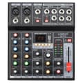 Miniatyrbild 1 av 4: Bärbar Bluetooth-ljudmixer, 5-kanals kapacitet, inbyggd MP3-spelare,EU-kontakt