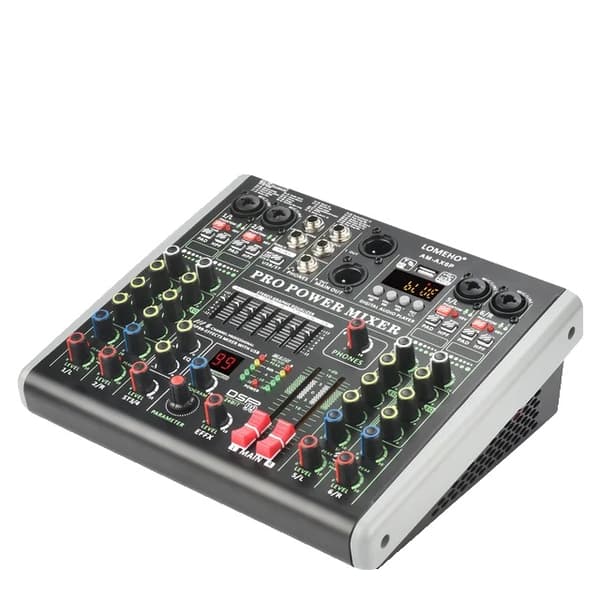 Förstärkare Mixerkonsol, 99 Effektkraft, Bluetooth Individuell, EU-kontakt