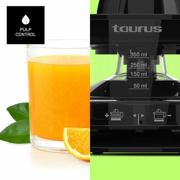 Elektrisk Juicepress Taurus Svart 350 ml