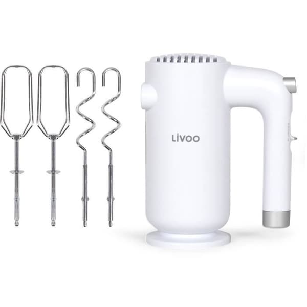 Sähkövatkain - LIVOO - 250 W - 5 nopeutta - Turbotoiminto - Valkoinen