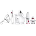 Miniatyrbillede 5 af 6: Mixer - BOSCH - MFQP1000 - 300 W - 2 hastigheder + turbo - 2 piskeris i rustfrit stål