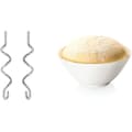 Miniatyrbillede 6 af 6: BOSCH CleverMixx MFQ3530 mixer - 450 W - 5 hastigheder - 2 piskeris / 2 dejkroge i rustfrit stål - Hvid / Grå