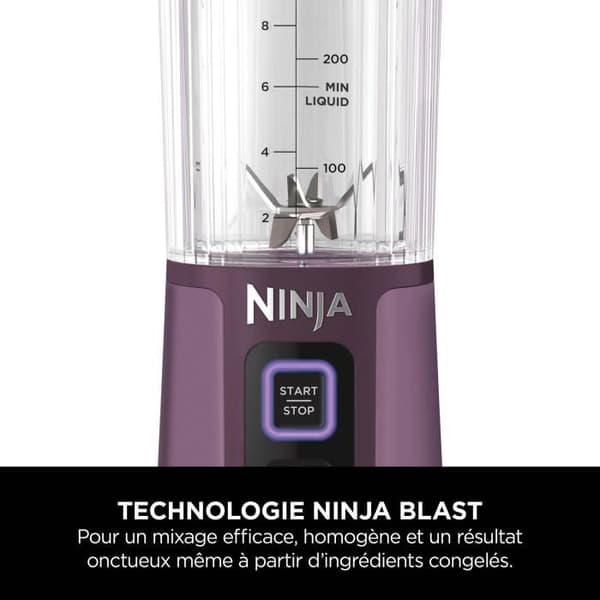 Ninja Blast bärbar mixer - BC151EUPR - 530 ml skål - 2 timmars batteritid - sladdlös - BPA-fri - lila