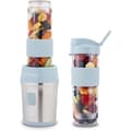 Miniatyrbillede 2 af 5: Miniblender - H.KoeNIG - SMOO16 - 300 W - 570 ml - Pastelblå - 2 flasker medfølger - BPA-fri