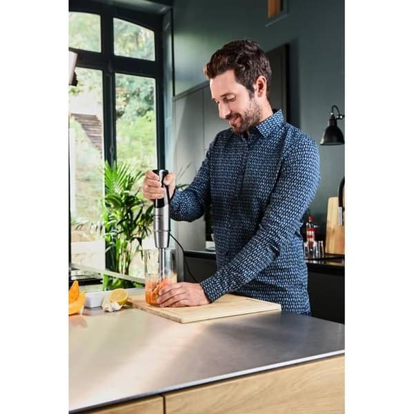 Handmixer - MOULINEX - Infinyforce Pro - 1200 W - Powelix Life blad - Ergonomisk dimmer