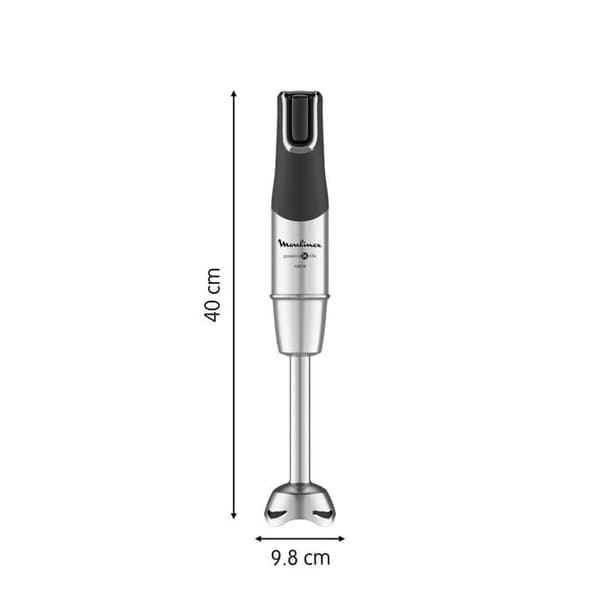 Handmixer - MOULINEX - Infinyforce Pro - 1200 W - Powelix Life blad - Ergonomisk dimmer