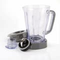 Miniatyrbillede 3 af 9: Kop-blender Black & Decker BXJB500E Hvid Gennemsigtig 500 W 1,5 L