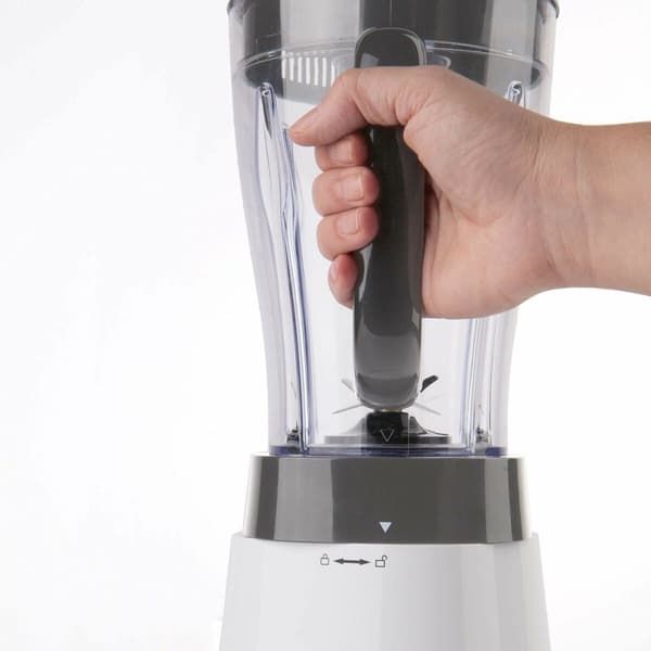 Kop-blender Black & Decker BXJB500E Hvid Gennemsigtig 500 W 1,5 L