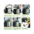 Miniatyrbild 4 av 6: Juicepress med jut 800W (1,25 liters massa behållare)