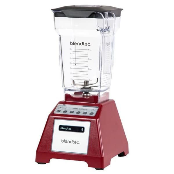 Blendtec Total Rouge - Blender - XL format mixer - Kraftfull - 1560 watt