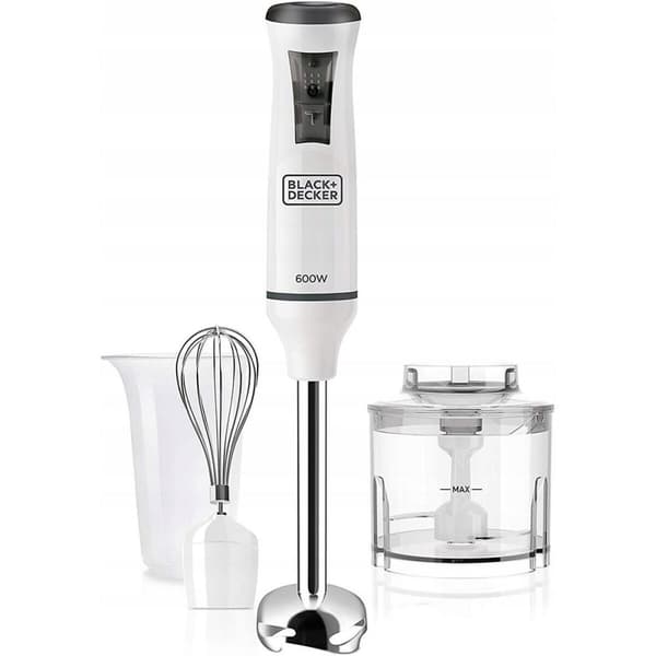 Glasmixer Black & Decker ES9160150B Svart Silvrig 600 W